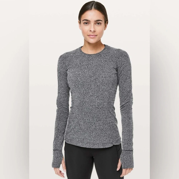 Lululemon Runderful Long Sleeve
Rush Jacquard Black White - Picture 1 of 9